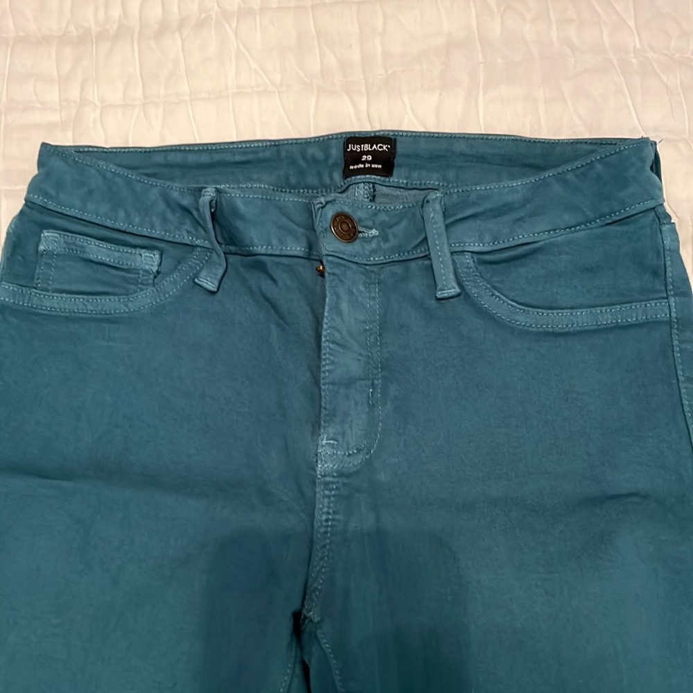 Just Black green jeans size 29. Excellent condition.
